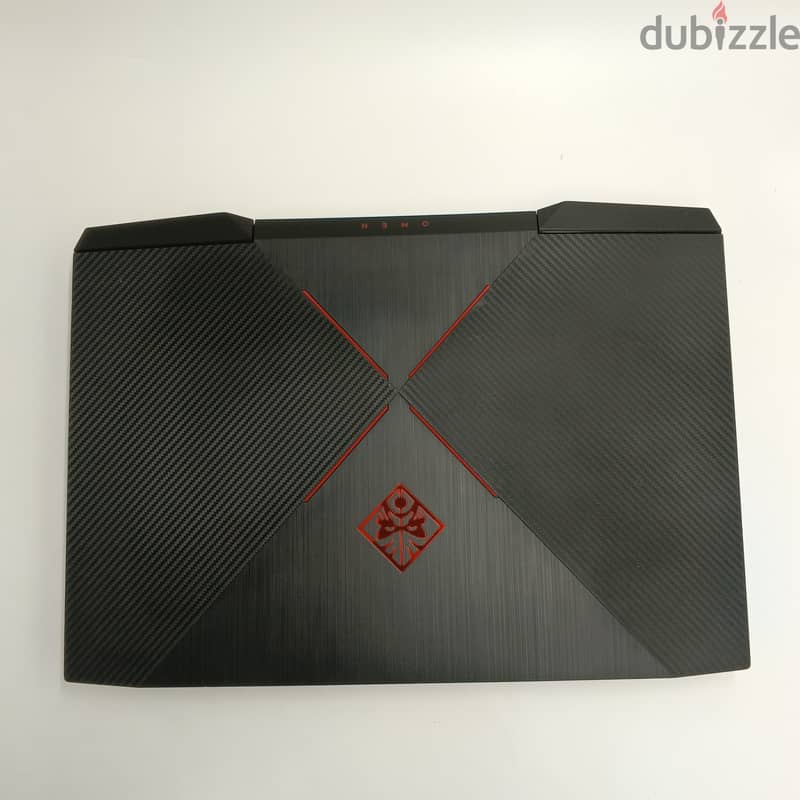3441- Laptop HP Omen Core i7 7th gen 7700HQ GTX 1060 6GB Dedicated 4