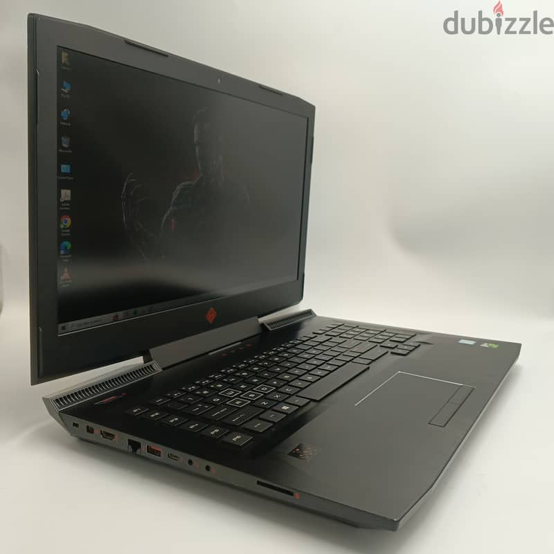 3441- Laptop HP Omen Core i7 7th gen 7700HQ GTX 1060 6GB Dedicated 8