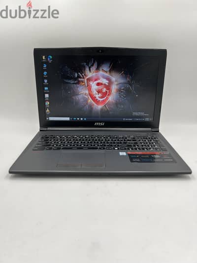 3651- Gaming Laptop MSI  GTX 1050Ti 4GB