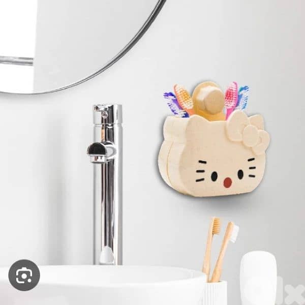 cute animal shape teethbrushs holders hangers 4