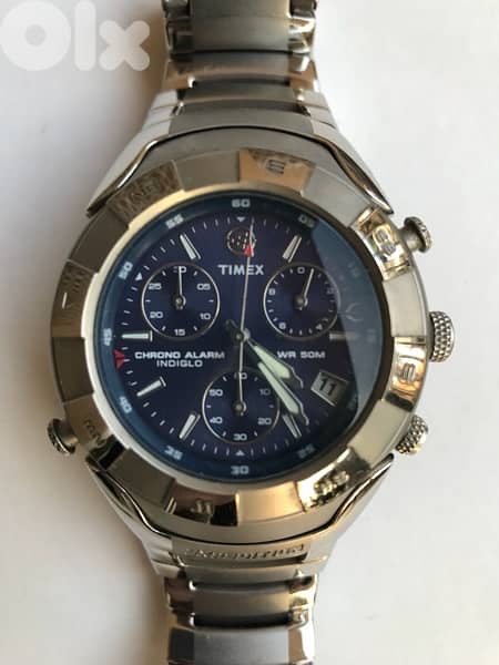 vintage Timex chrono alarm very rare never used (new) 1