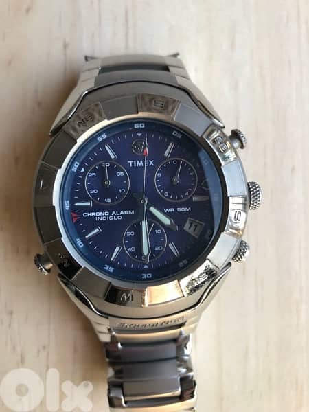 vintage Timex chrono alarm very rare never used (new) 0