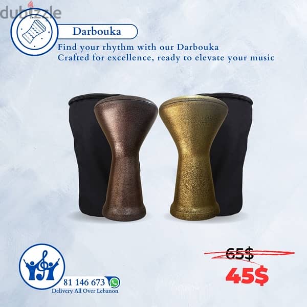 Darbouka / Derbake / Tabla 0