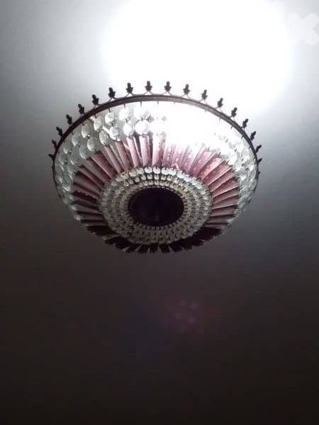 Lustre plafonnier crystal 0