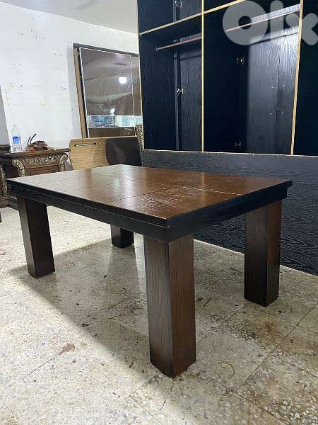 طاولة سفرة 6 كراسي كتير نظيفة 4