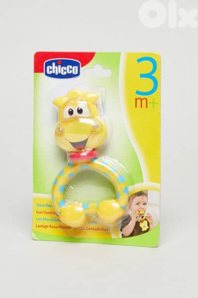 Chicco Fun teething rattles 0