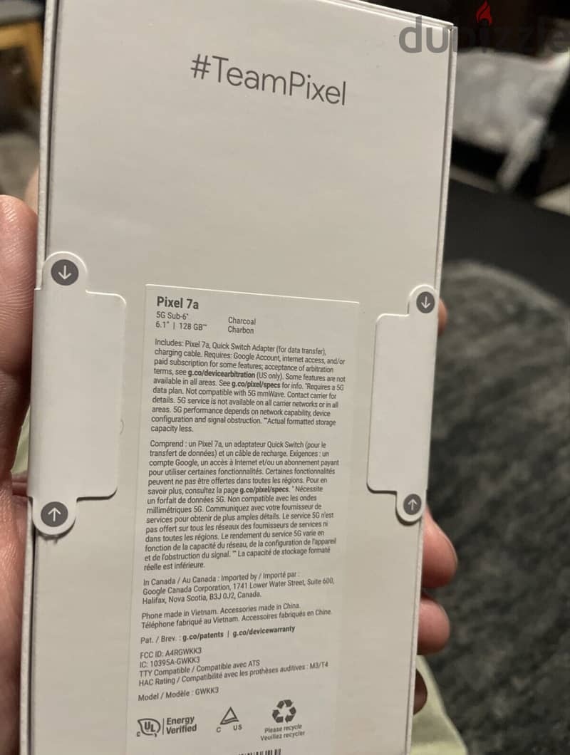 Google Pixel 7a 8GB, 128GB (Dual SIM) 1