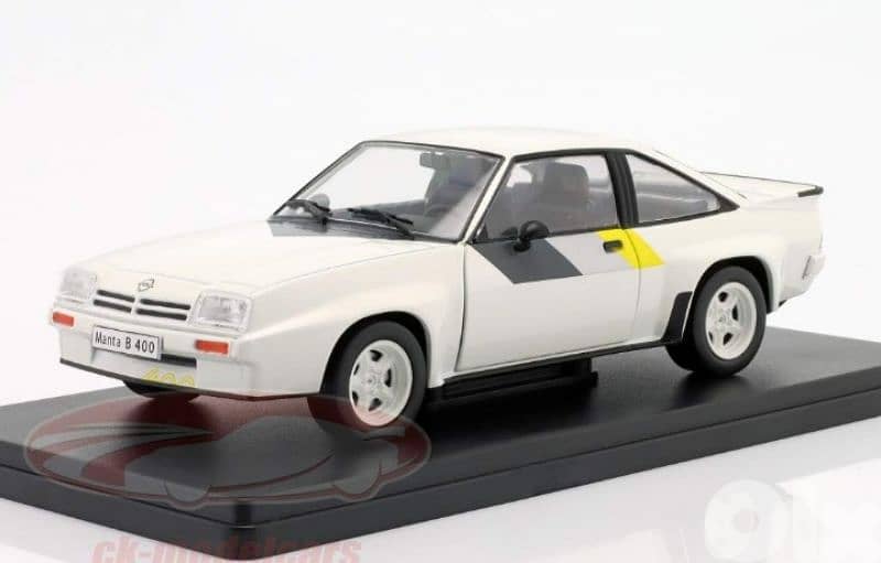 Opel Manta B 400 1981 diecast car model 1:24. 1