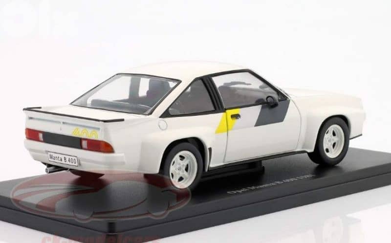Opel Manta B 400 1981 diecast car model 1:24. 3