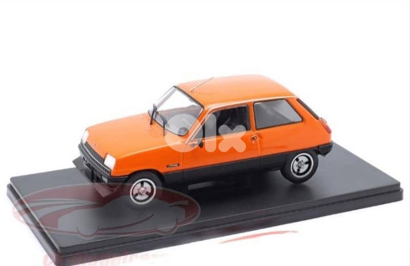 Renault 5 diecast car model 1:24 0