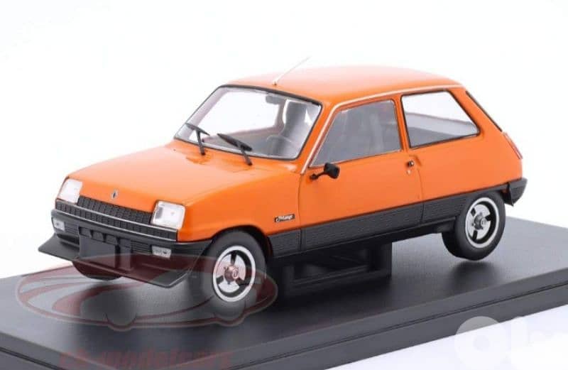 Renault 5 diecast car model 1:24 1