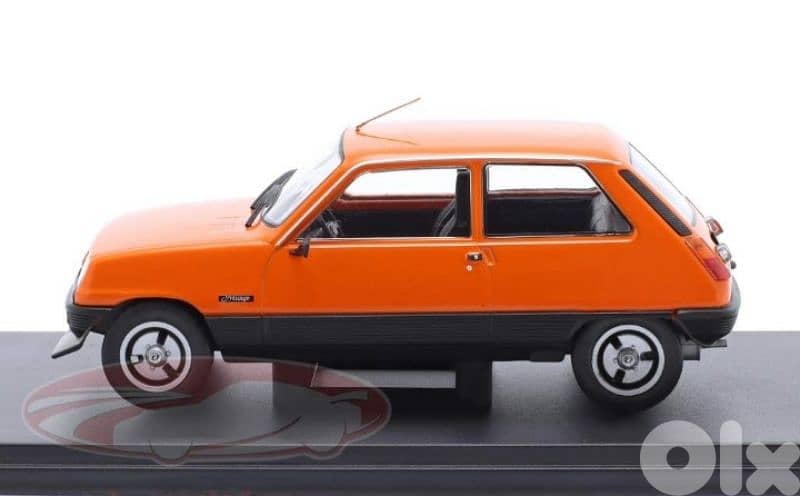 Renault 5 diecast car model 1:24 2