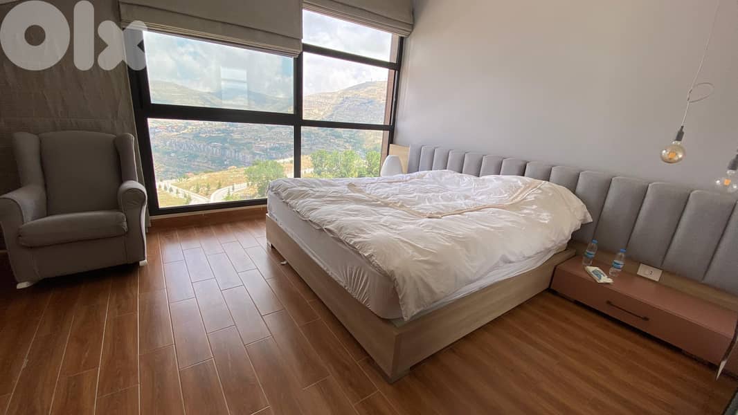 Chalet for sale in Faraya/ Duplex/ Decorated/ Furnished 7