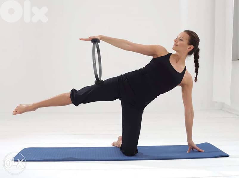 this Crivit pilates yoga sport Fitness/Resistance ring in as new condi 1