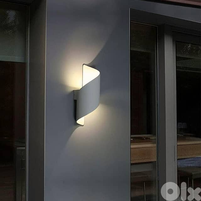 Spiral Wall Lamp, Modern Nordic Wall Light, Warm Bedroom Light 0