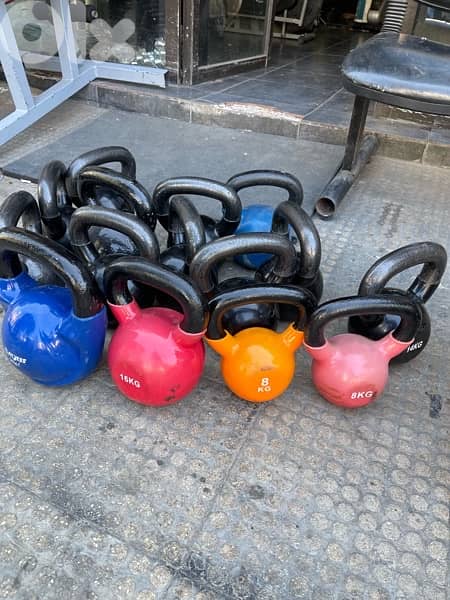 kettle bell used like new 0