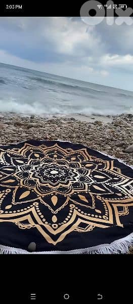منشفة مبرومة للبحر نوعية ممتازة 2