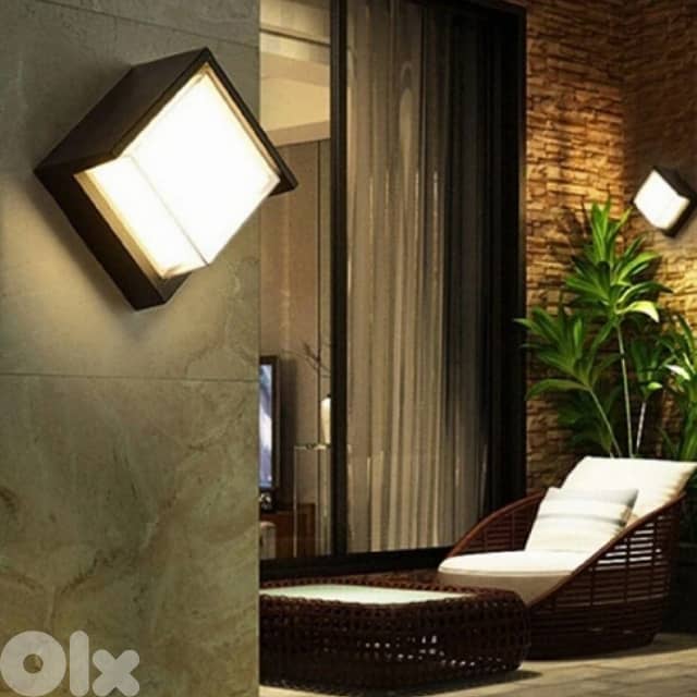 Outdoor Wall Lamp Warm LED Wall Light Sconce for Garden, Patio 11