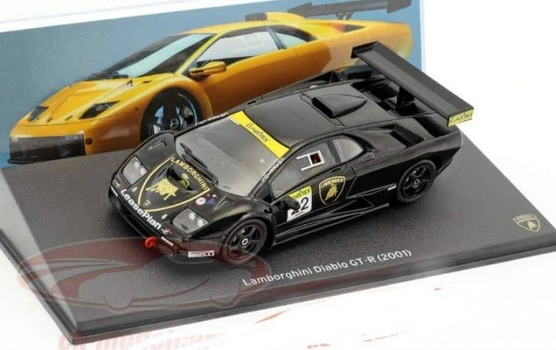 Lamborghini Diablo GT-R 2001 diecast car model 1;43. 0