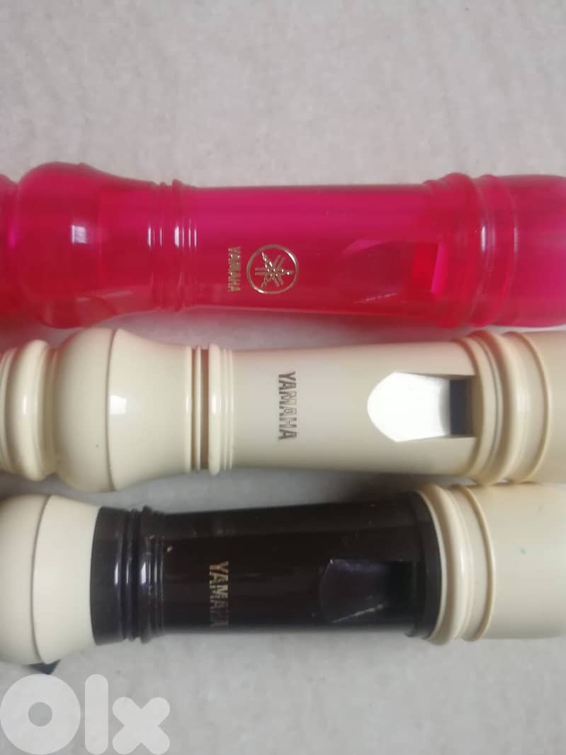 Yamaha flutes in v good cond starting 10$ 1