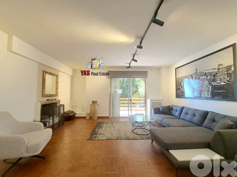 Ouyoun El Siman/Plateaul 220m2 | 200m2 Terrace | Furnished | DA 8