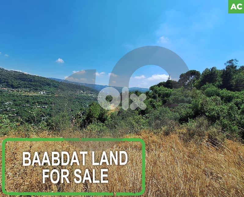 Baabdat / Land For Sale REF#AC109971 0