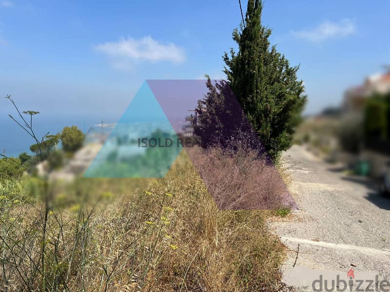 813 m2 land + open mountain/sea view for sale in Halat - حالات 2