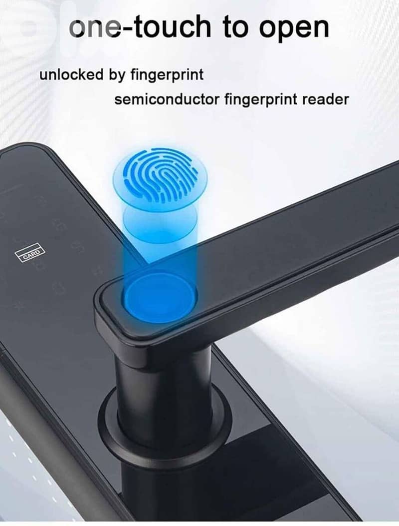 Smart Door Lock Biometric Fingerprint 1