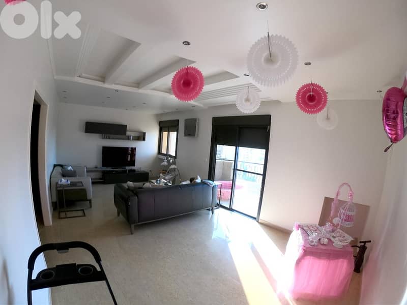 160 Sqm | Decorated Apartment For Sale In Antelias | Mountain View 0