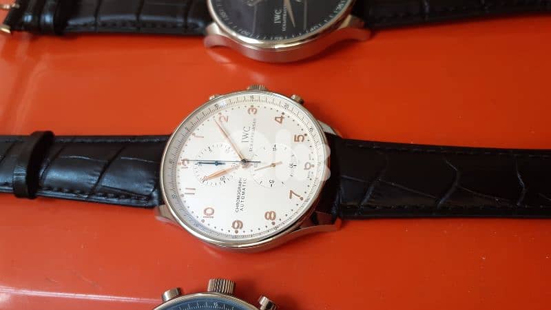 Portugeiser leather chrono iwc 4