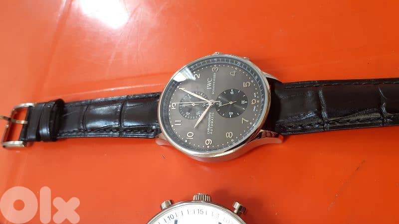 Portugeiser leather chrono iwc 6