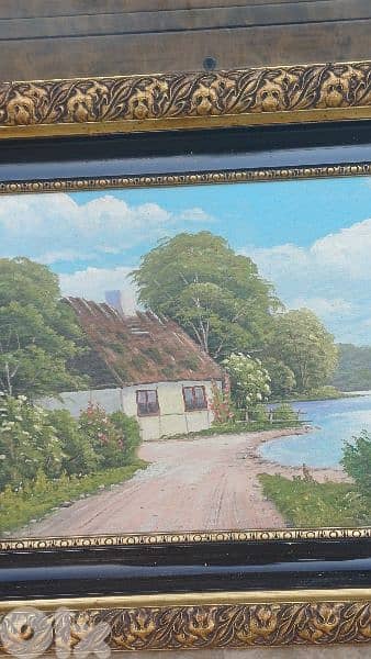 لوحة رسم زيتي 4