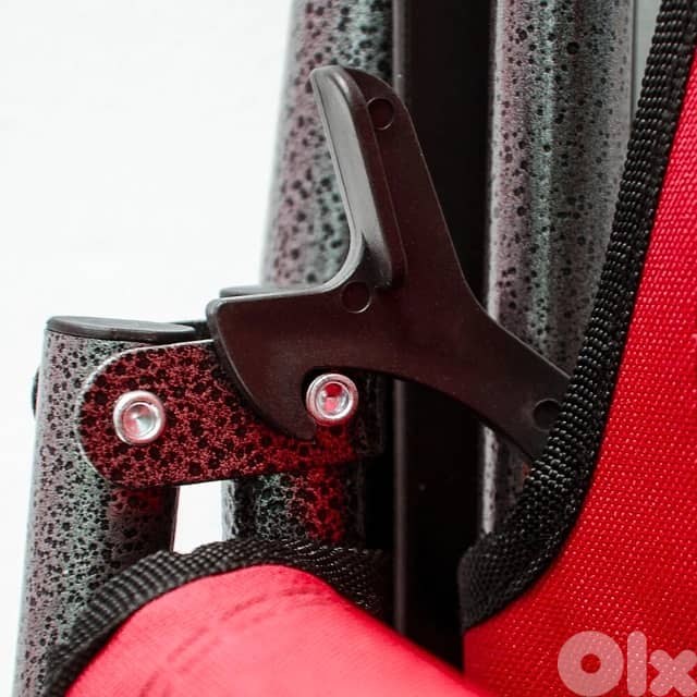 Reclining Chair - Foldable Beach Lounger, Padded, Steel Frame 6