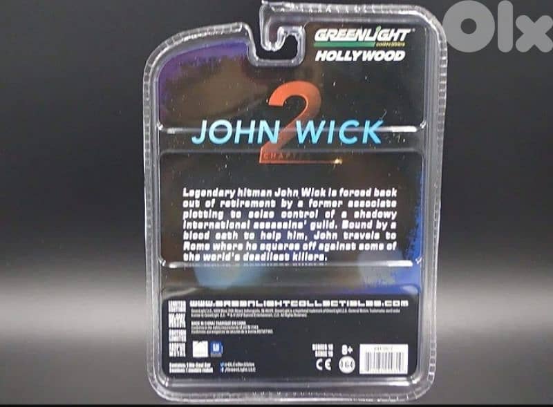 1970 Chevelle SS 396 (John Wick 2) diecast car model 1;64. 4