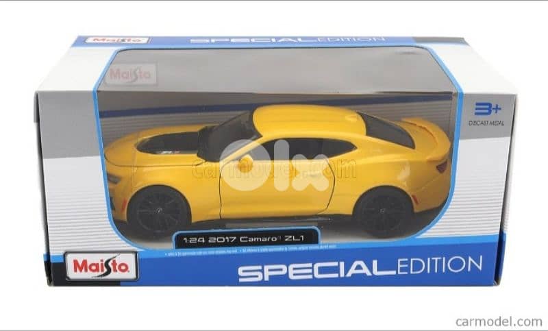 Chevrolet Camaro ZL1 2017 diecast car model 1:24 4