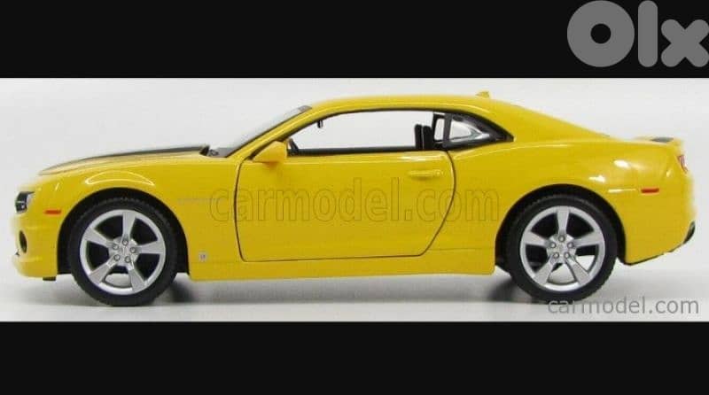 Chevrolet Camaro 2011 diecast car model 1:24 1