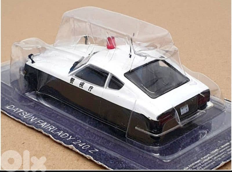 Datsun Fairlady 240 Z (police) diecast car model 1;43. 3