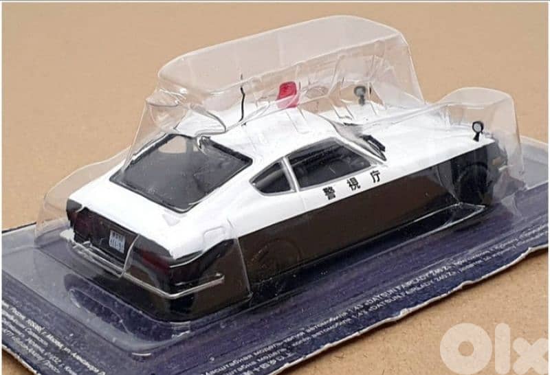Datsun Fairlady 240 Z (police) diecast car model 1;43. 5