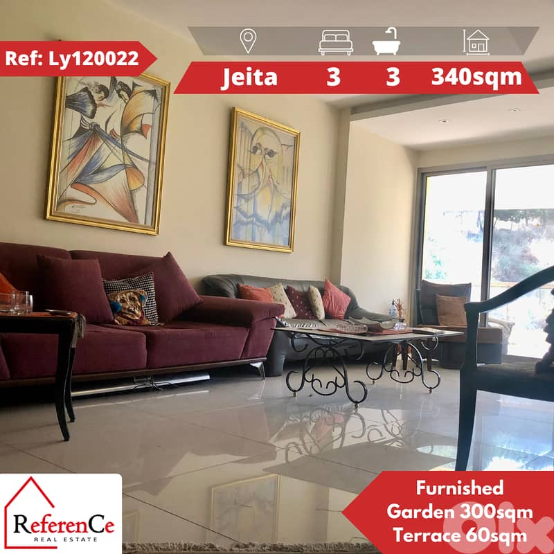 Furnished prime apartment in Jeita شقة مفروشة في جعيتا 0