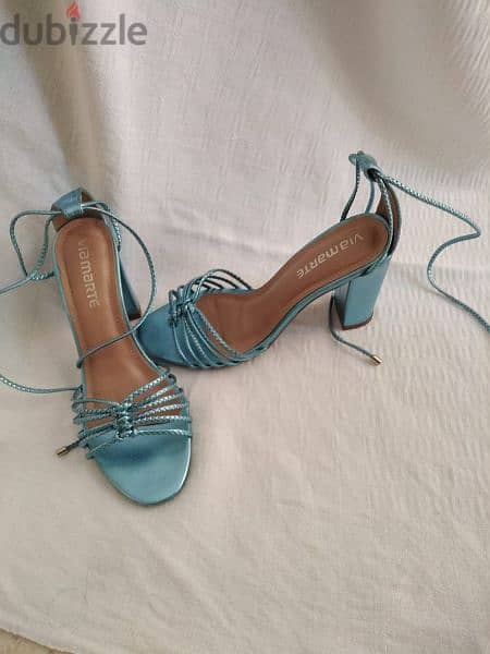 blue shoes size 38 0