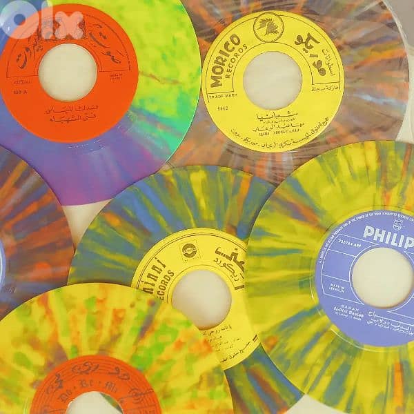 ديسكات ملونة ميزة للديكور والتجميع - VinyLP 0