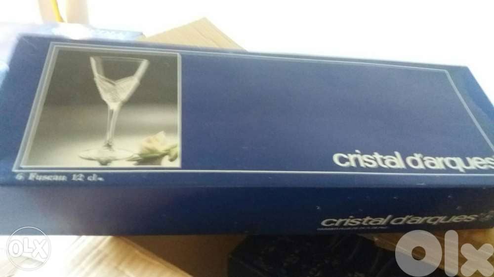 Cristal d'arque 6 flûtes 0