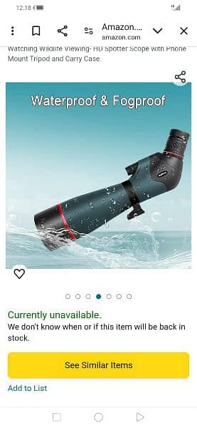spotting scope ناضور *80