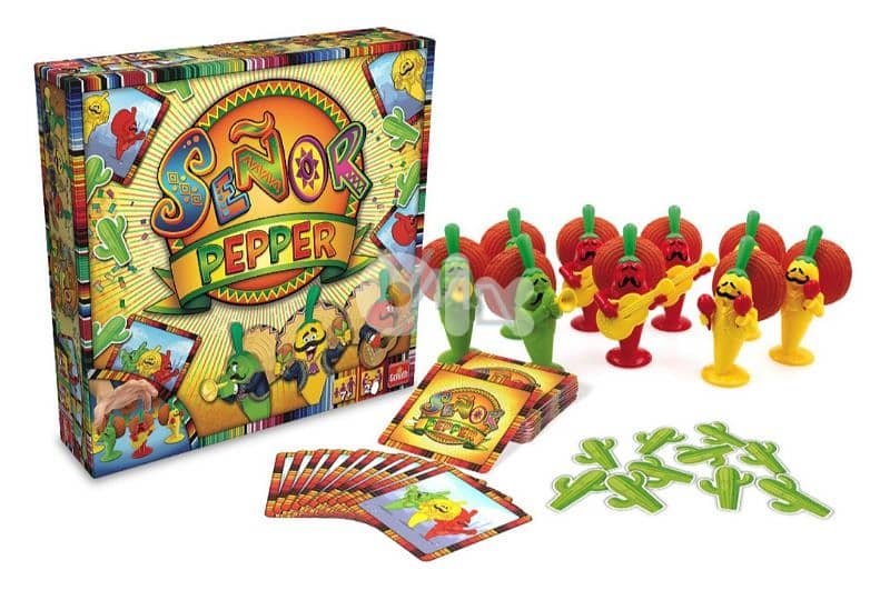 Senor Pepper Board game 0