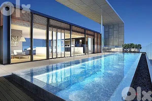 Penthouse + Pool In Achrafieh Prime (550Sq) 3 Bedrooms (AC-139) 0