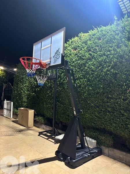 Portable basketball hoop system 1