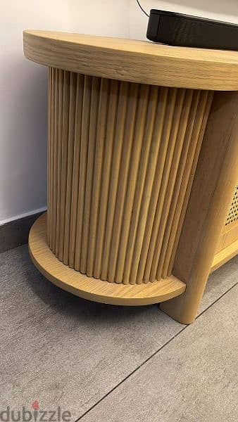 طاولة تلفزيون  قش سنديان 3