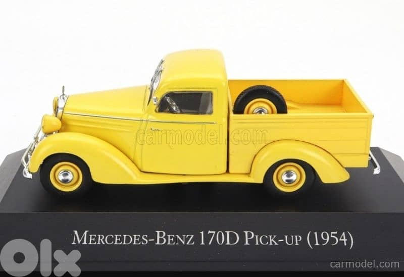 Mercedes 170D Pick up 1954 diecast car model 1;43. 1