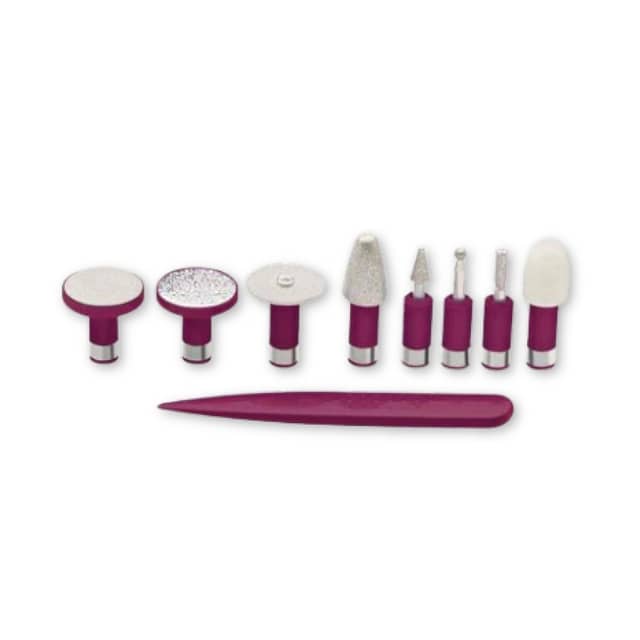 Revlon Nail Set - Manicure & Pedicure Kit, 9 Attachments, Travel Case 3