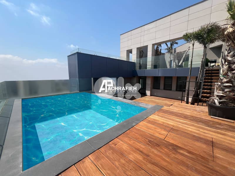 Sea and City View Penthouse for Sale in Achrafieh 0